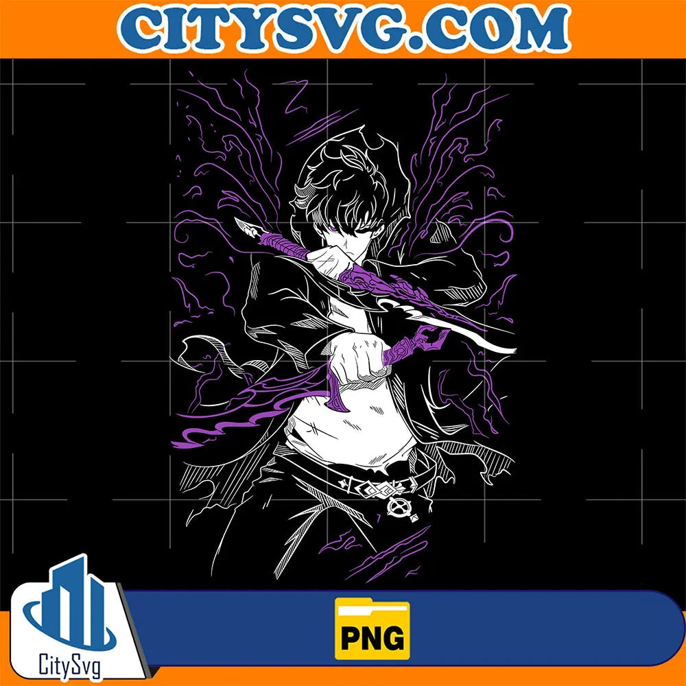 SoloLevelingSungJinWooPng_25