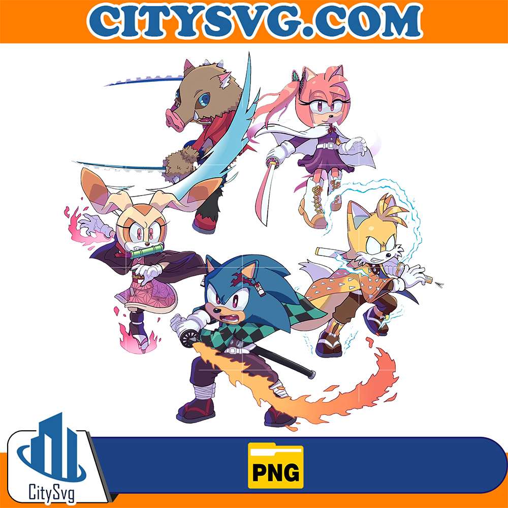 Sonic-Demon-Slayer-Png