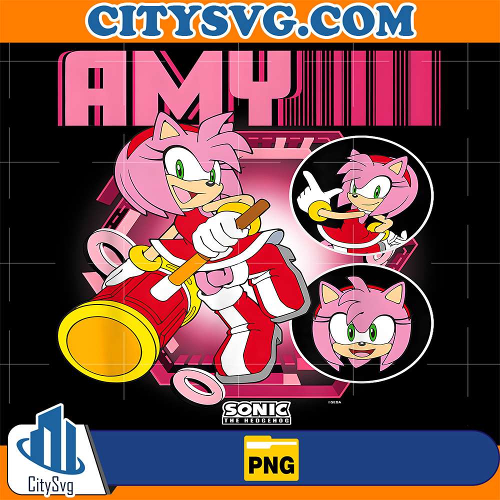 Sonic-The-Hedgehog-Amy-Png