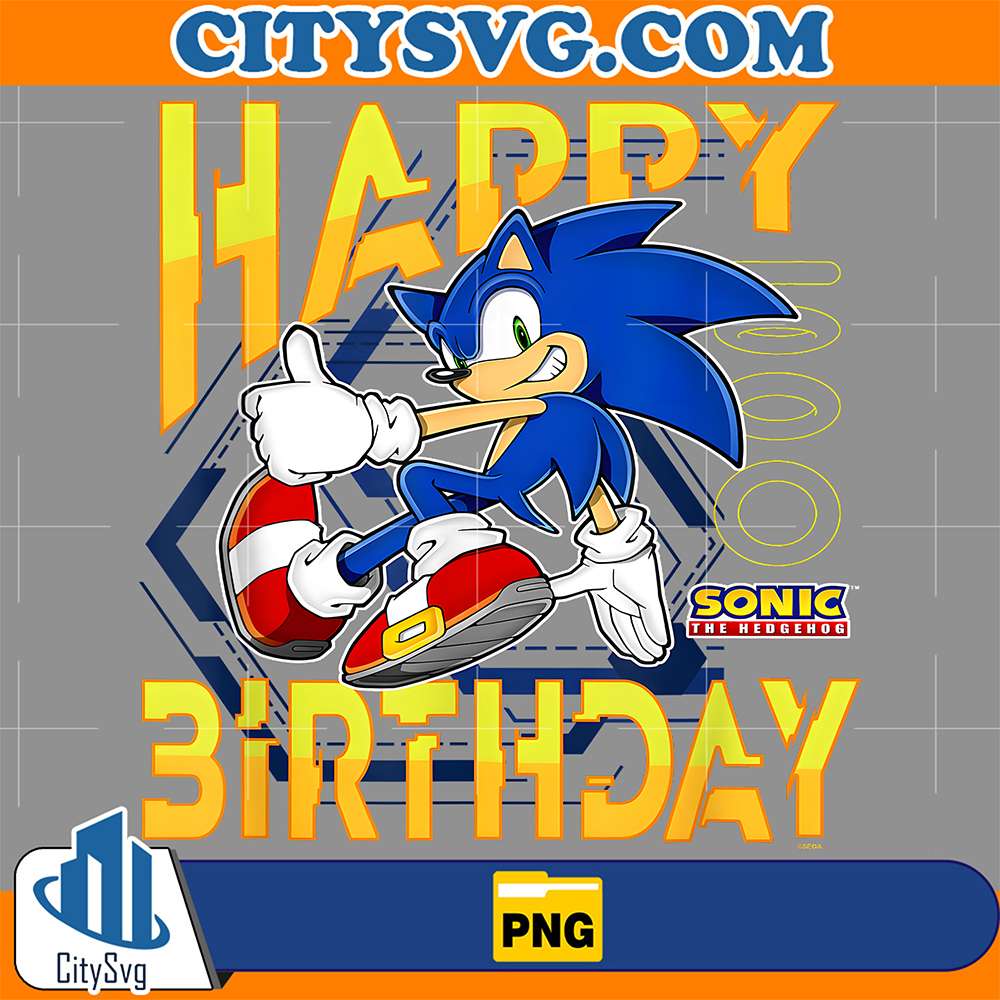Sonic-The-Hedgehog-Happy-Birthday-Png