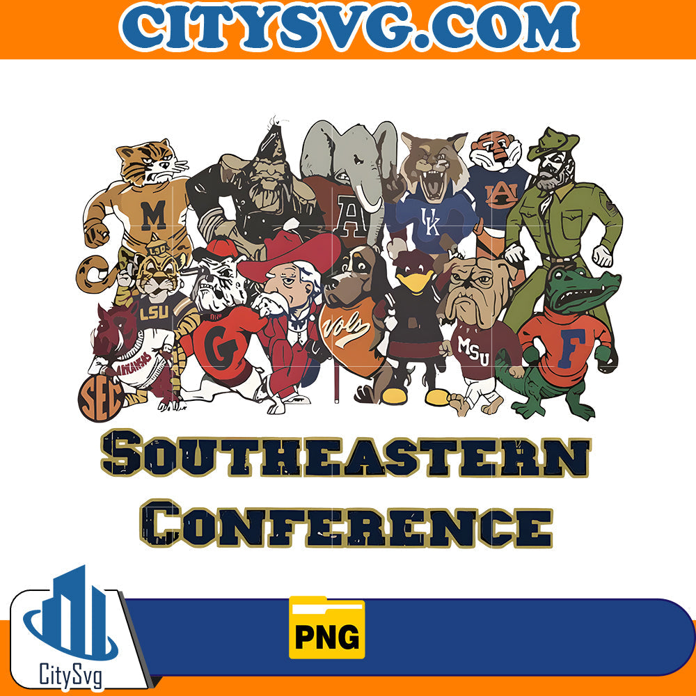 Southeastern Conference Png CitySvg