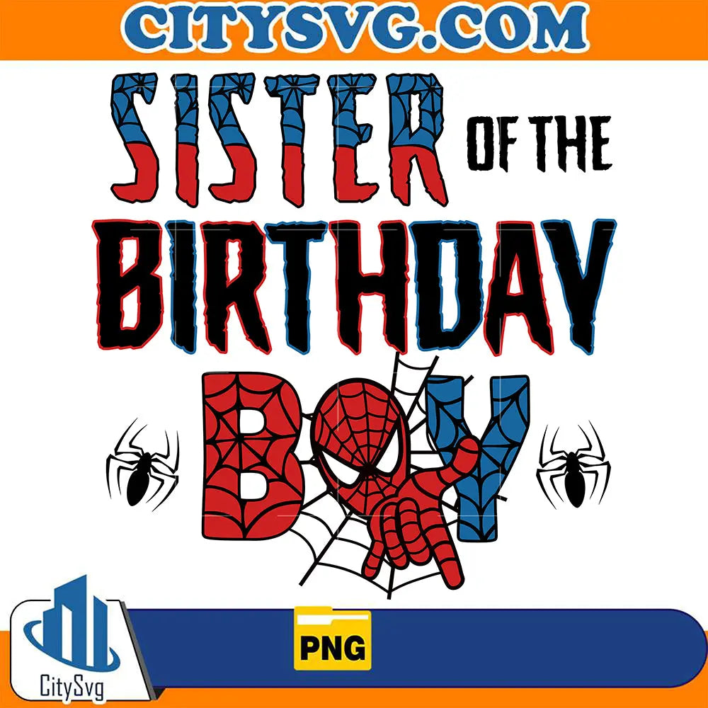 SpiderManSisterOfTheBirthdayBoyPng