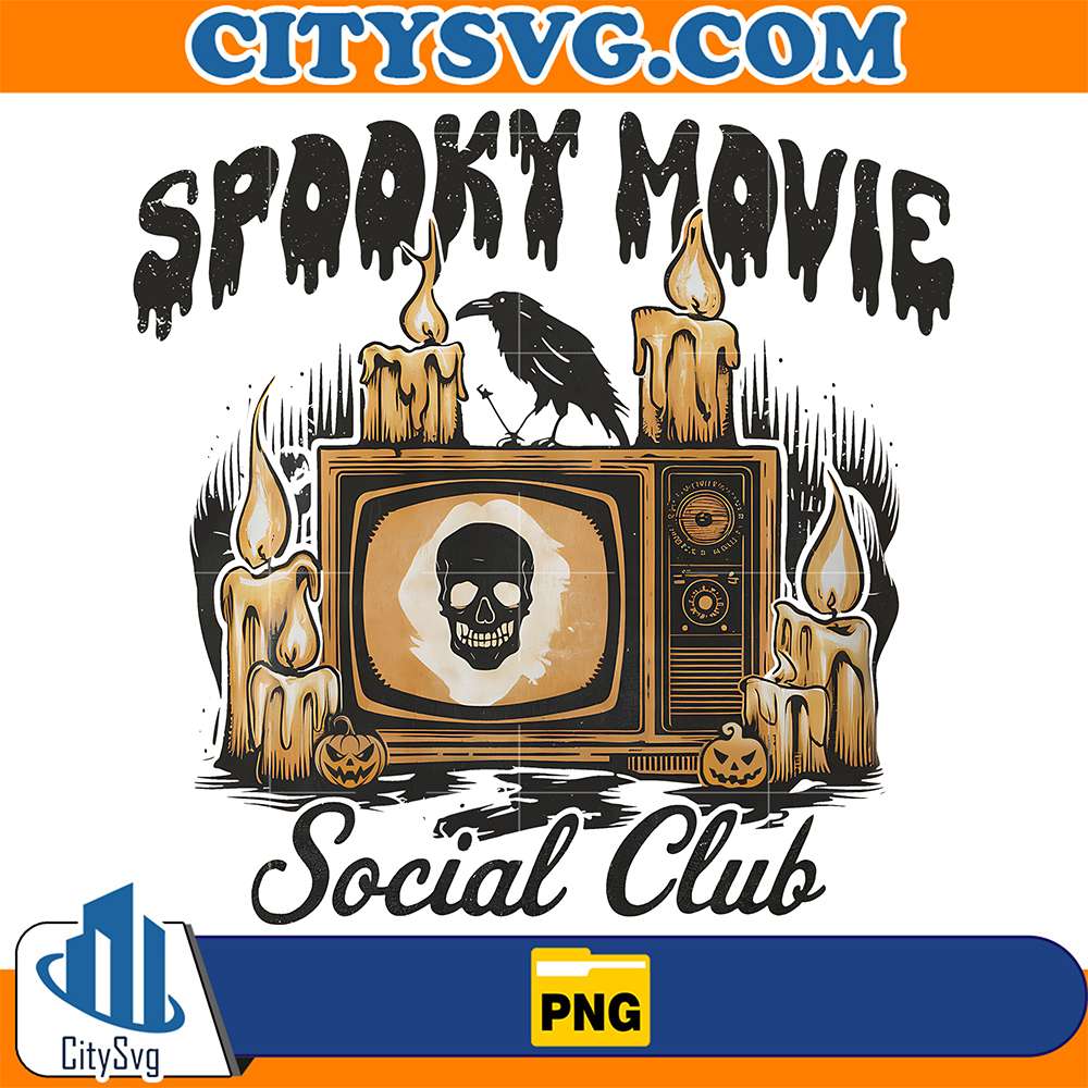 Spooky-Movie-Social-Club-Halloween-Png