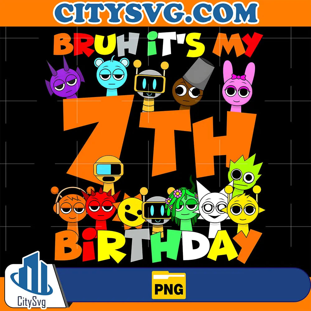 SprunkiBruhIt_sMy7thBirthdayPng