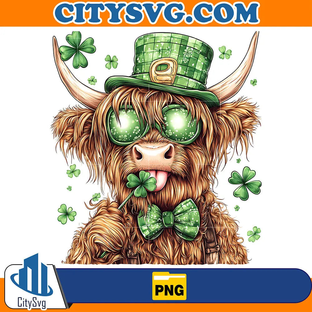 StPatricksDayCowPng