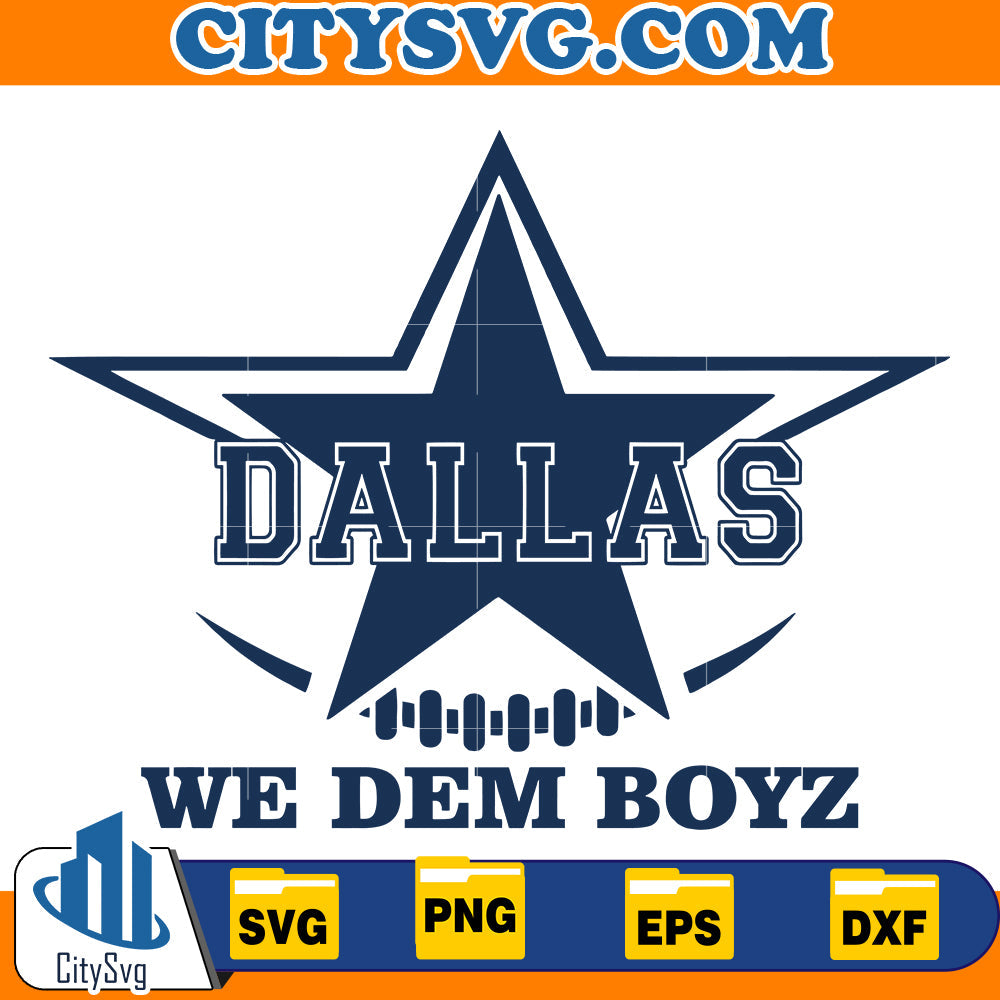 Star Cowboys We dem boyz Svg CitySvg