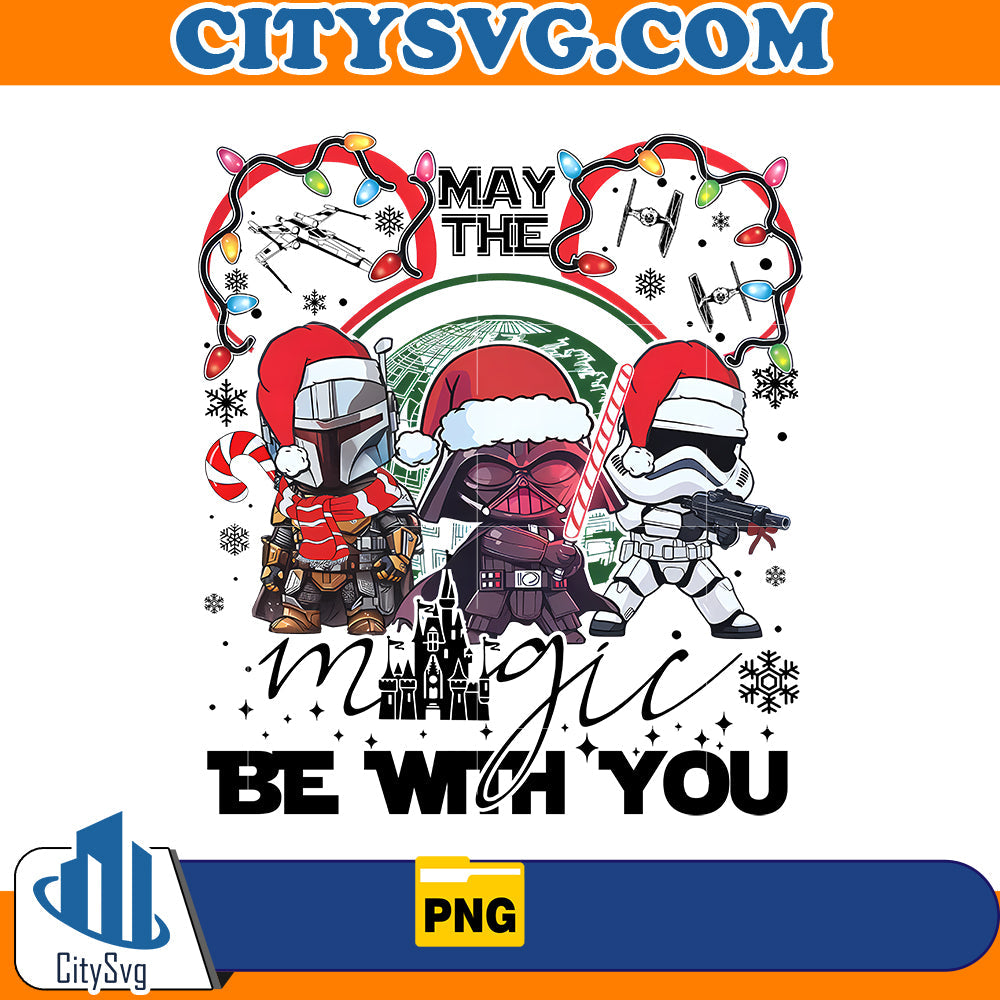 Merry Force Be With You Star War Png CitySvg