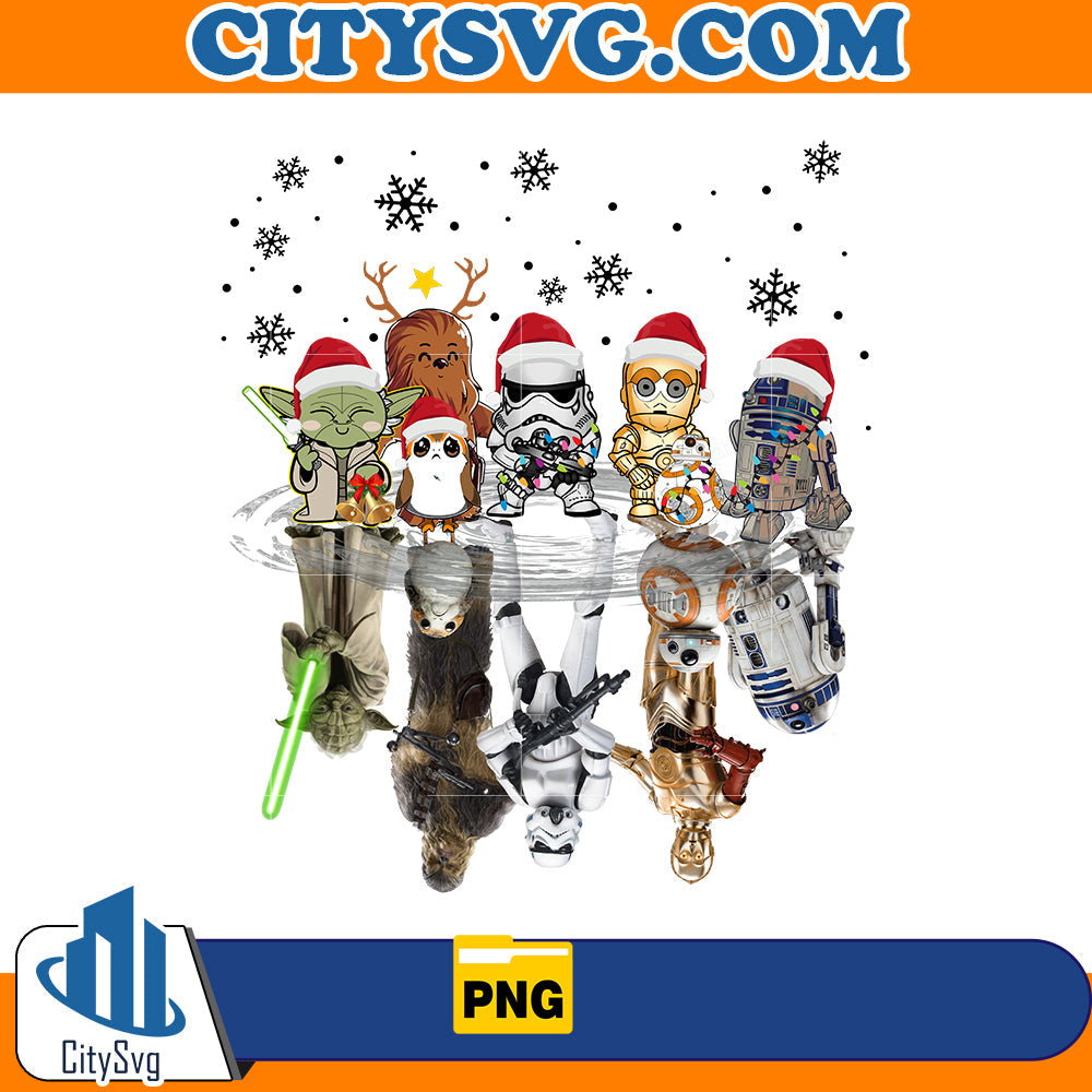 Star war Christmas Png CitySvg