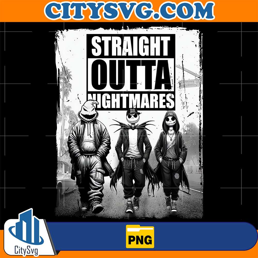 Straight-Outta-Nightmare-Halloween-Png