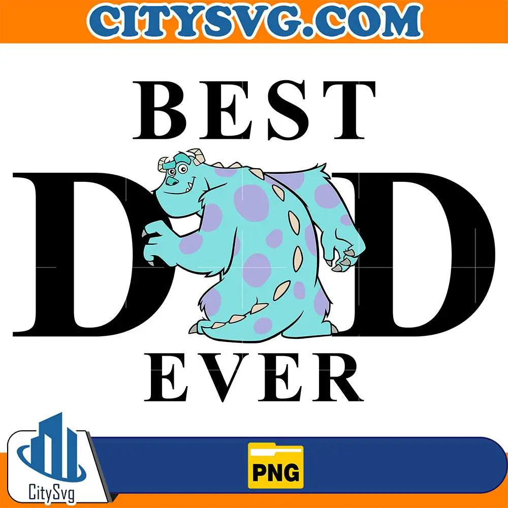 Sulley-Best-Dad-Ever-Png