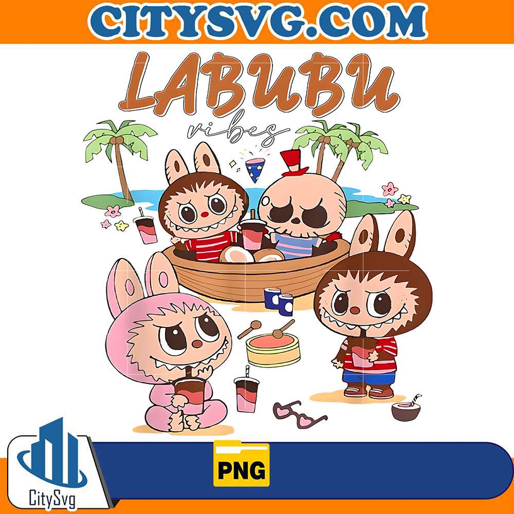 Summer-Vibes-Labubu-Png