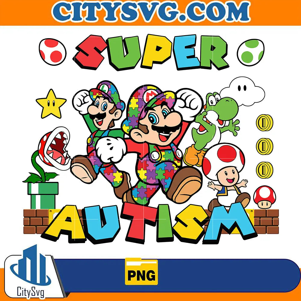 SuperMarioAutismPng