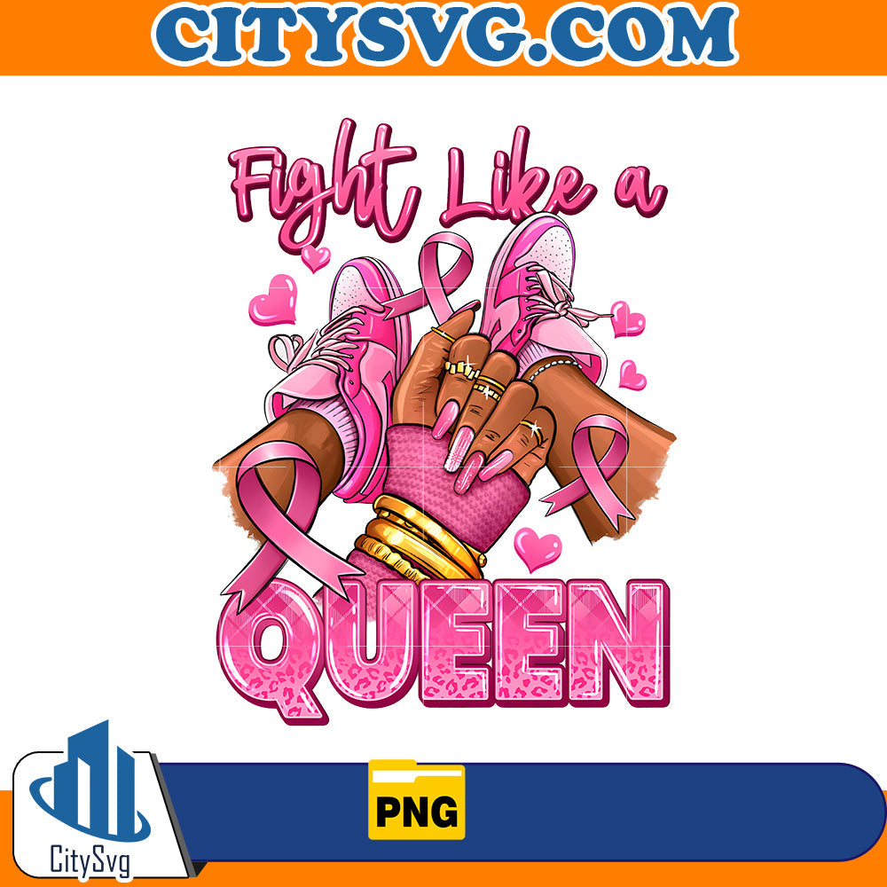 Fight Like a Queen Png CitySvg