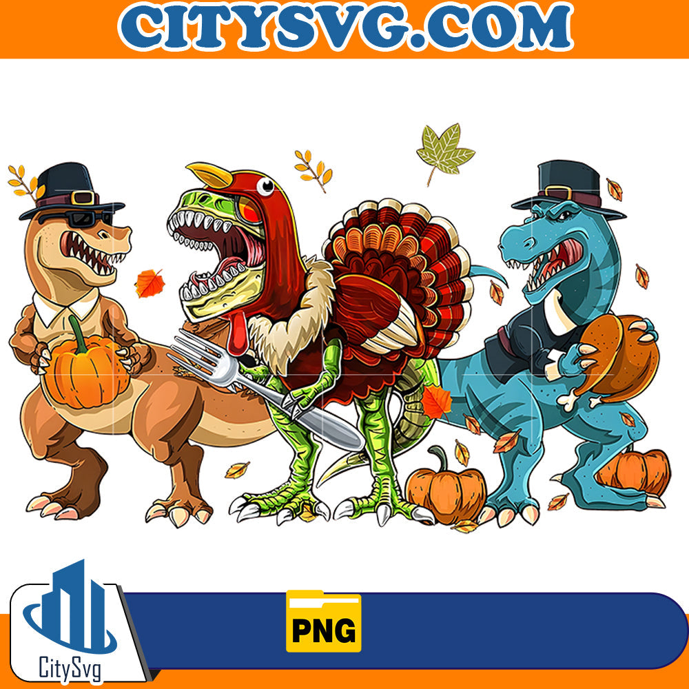 TRexgiving Png CitySvg