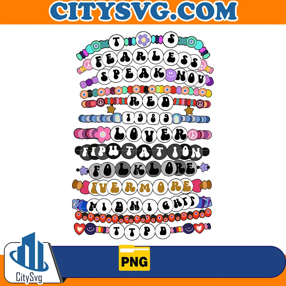 TSFearlessSpeakNouRed1989LoverReputationFolkloreEvermoreMidnightsTTPDPng