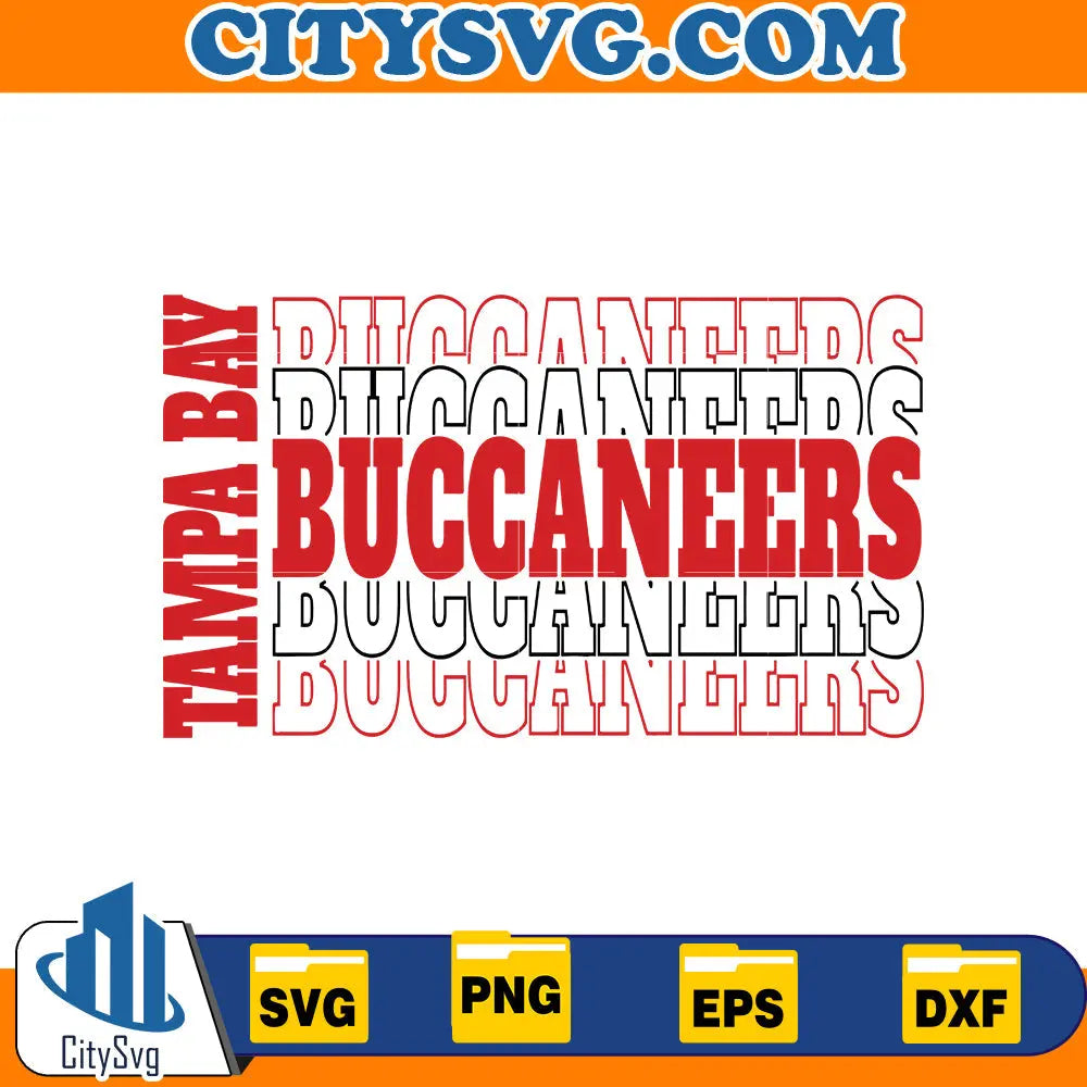 Tampa Bay Buccaneers Svg CitySvg