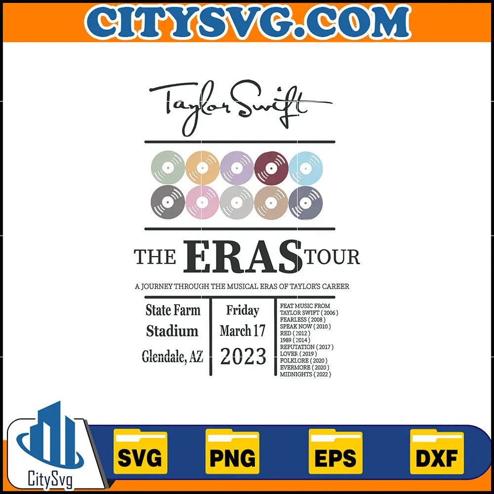 TaylorSwiftTheErasTourAlbumSvg