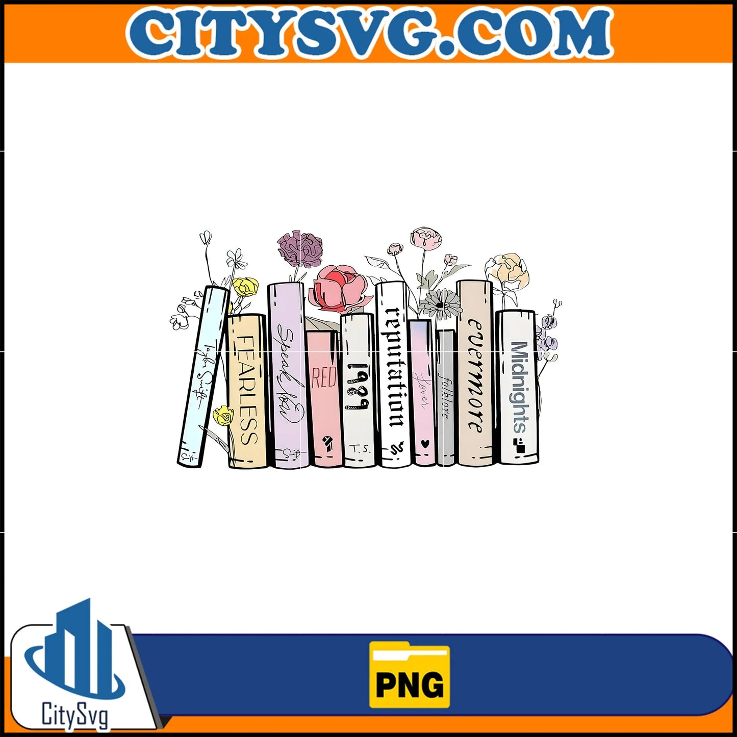 Analyzing image Taylor_sVersionMusicAlbumsAsBooksPng