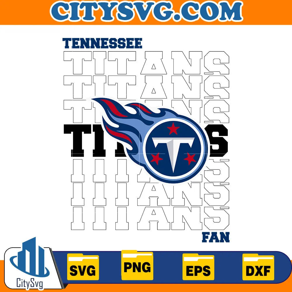 Tennessee Titans Svg CitySvg