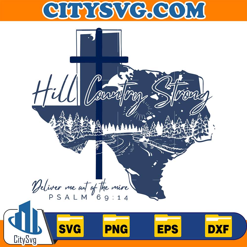 Hill Country Strong Sticker