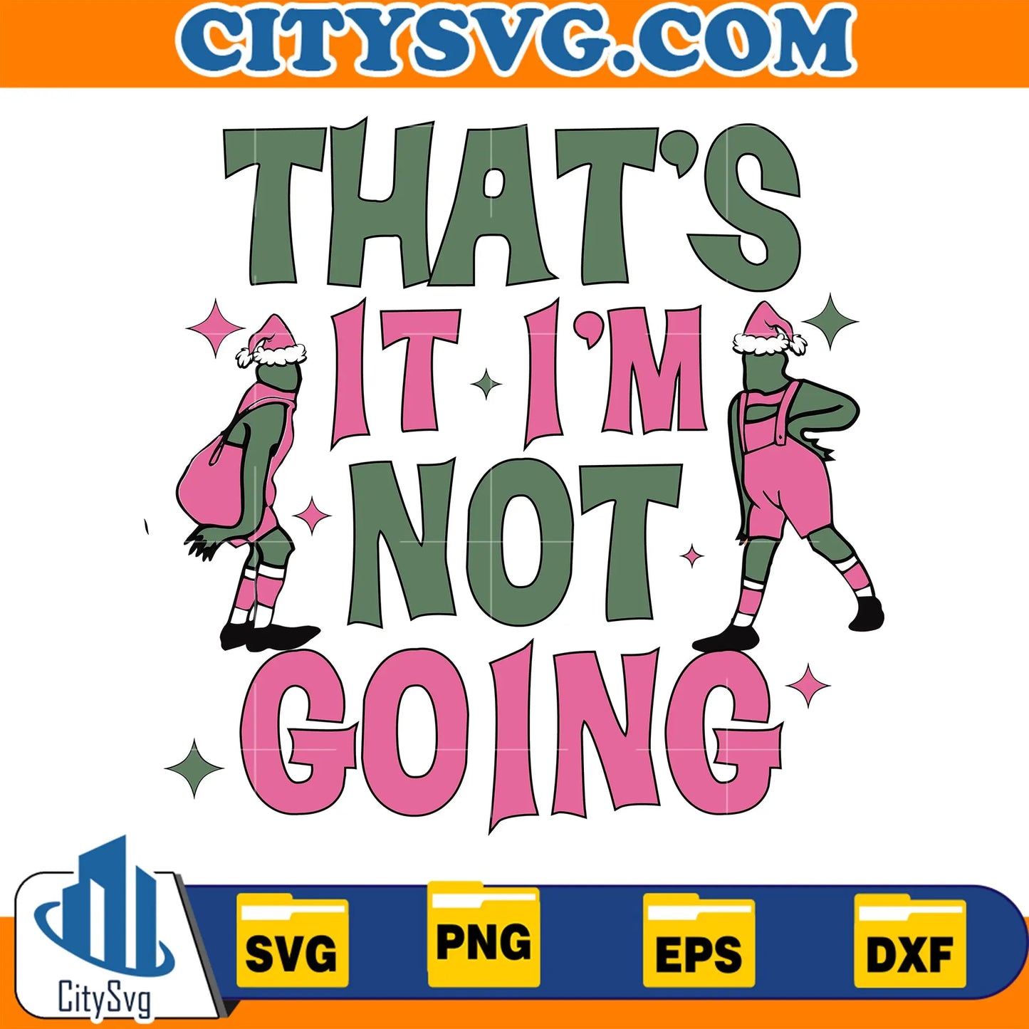 That_sItI_mNotGoingPinkChristmasSvg