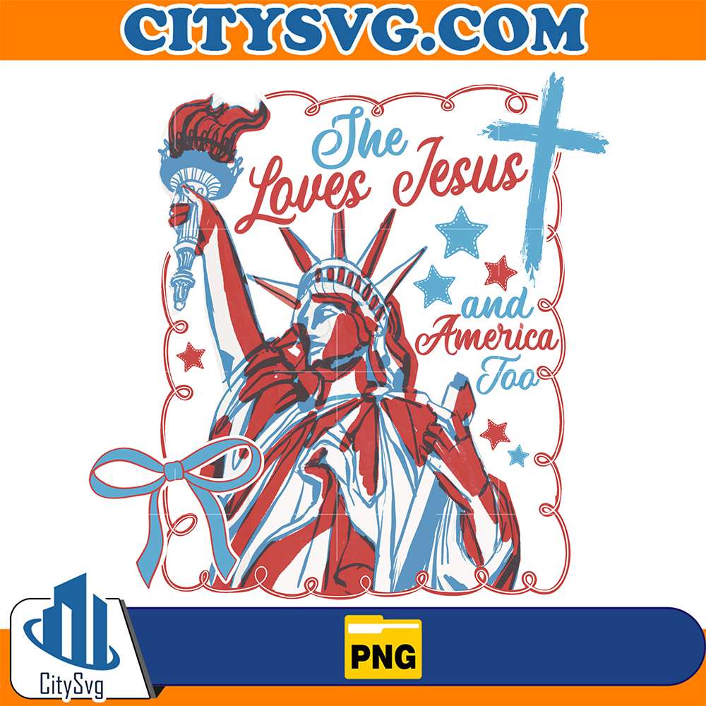 The-Loves-Jesus-And-America-Too-Png