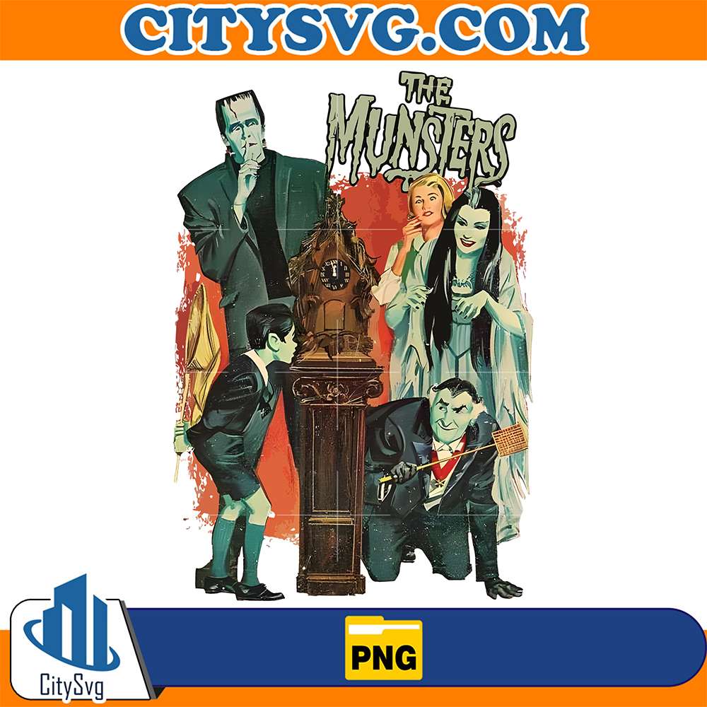 The-Munster-Tv-Series-Halloween-Party-Png