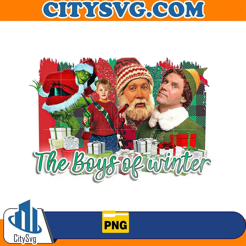 TheBoysOfWinterFriendsChristmasPng