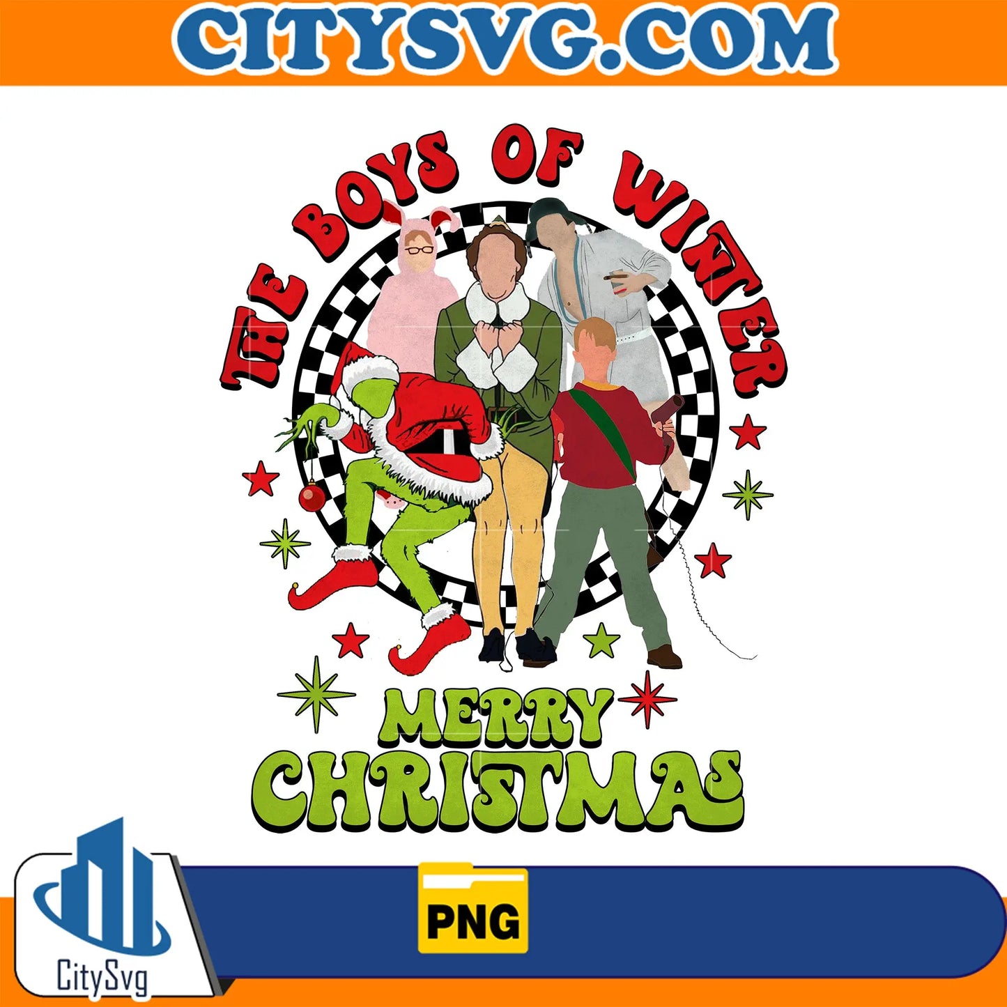 TheBoysOfWinterMerryChristmasPng