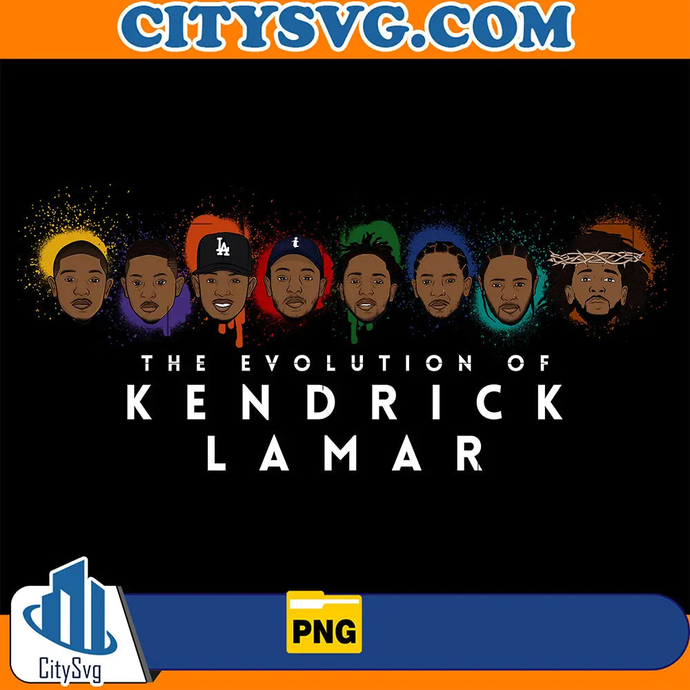 TheEvolutionOfKendrickLamarPng