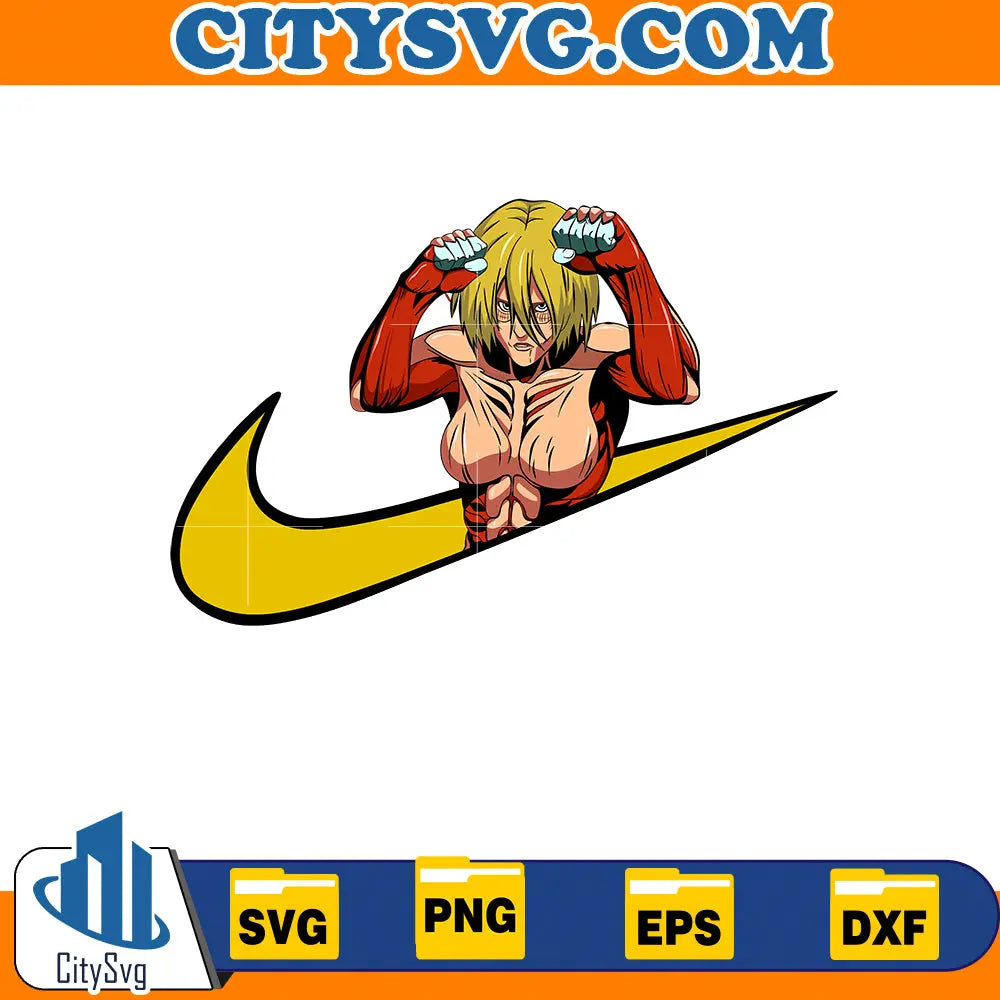 The Female Titan Ni ke svg, Digital Download CitySvg