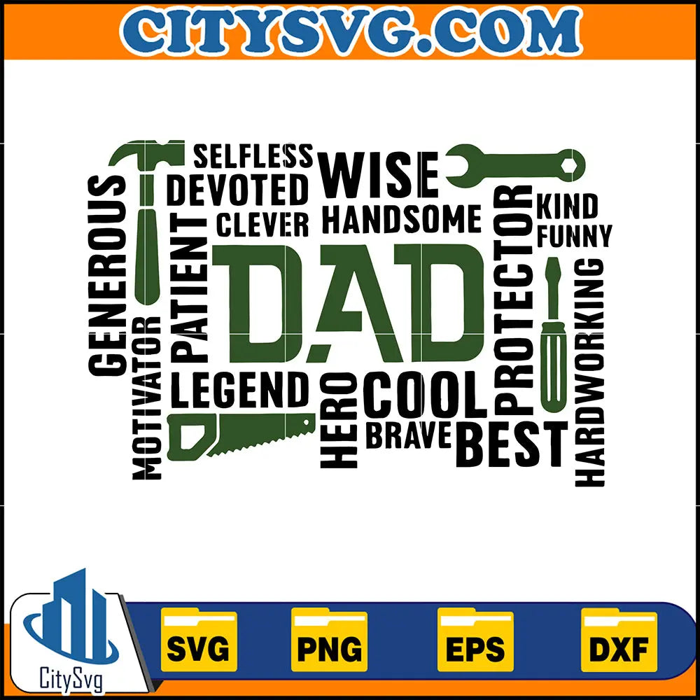 TheManTheMythDaddyTheLegendSvg