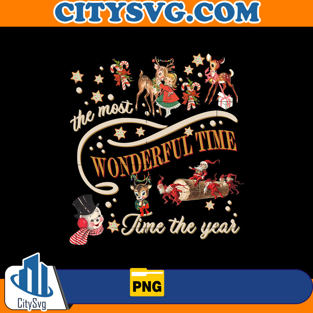 The Most Wonderful Time Of The Year Png CitySvg