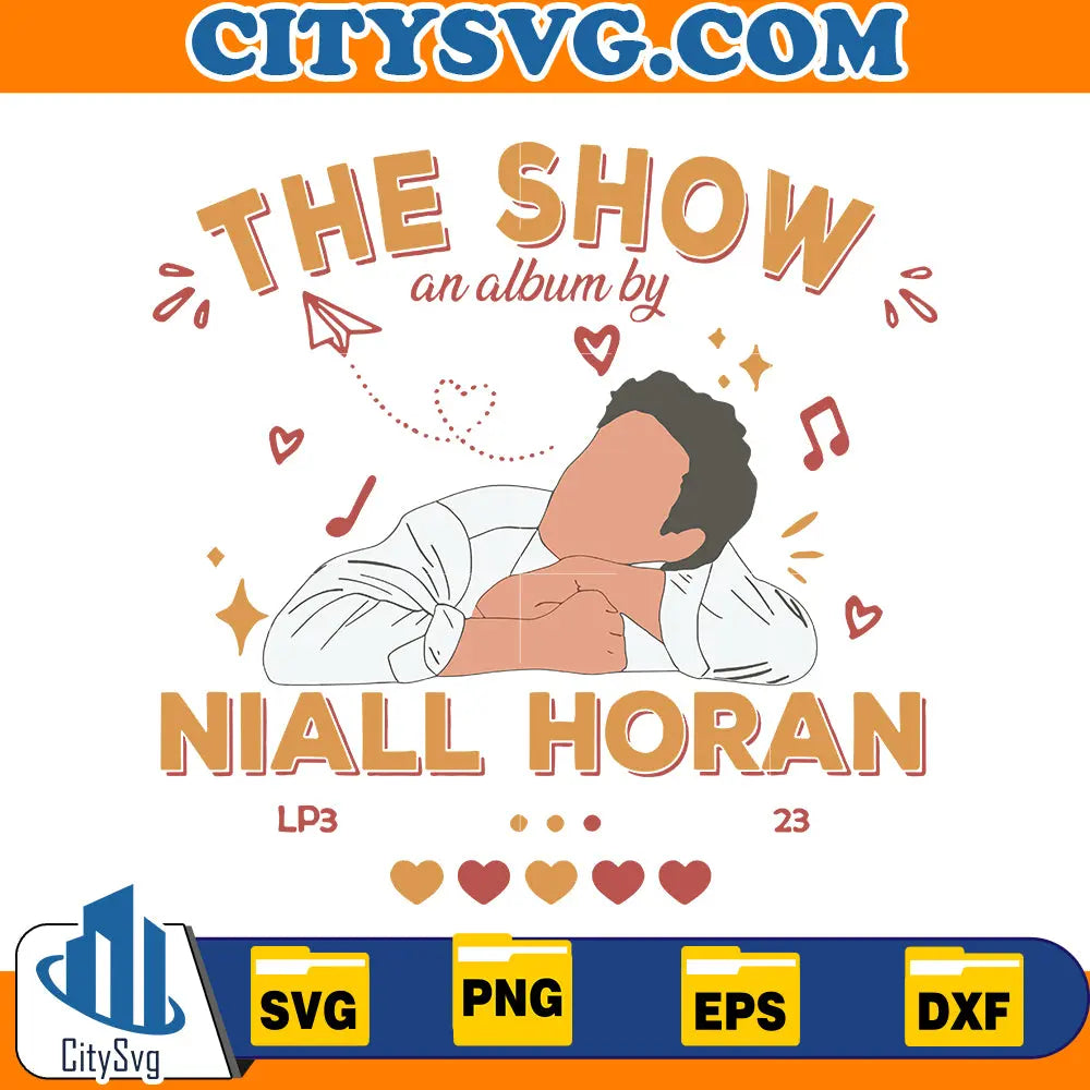 The Show An Album Tour Niall Horan 2024 svg CitySvg