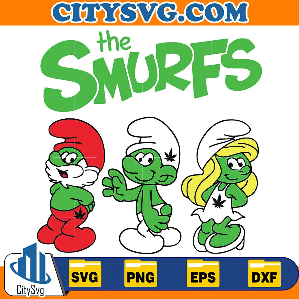 TheSmurfsSvg