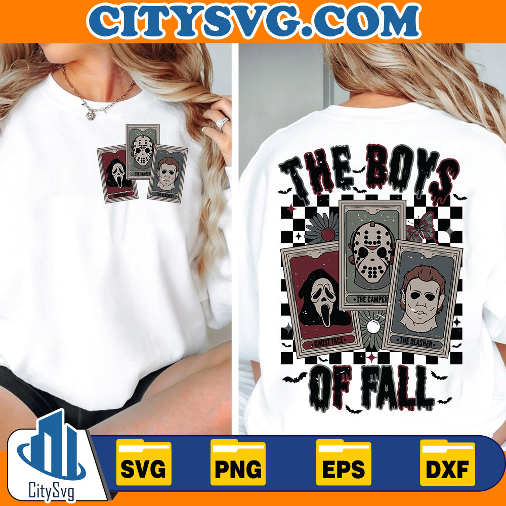 The boys of fall Svg CitySvg