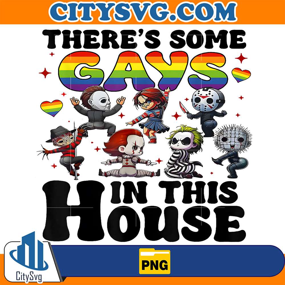 There-s-Some-Gays-In-This-House-Horror-Png