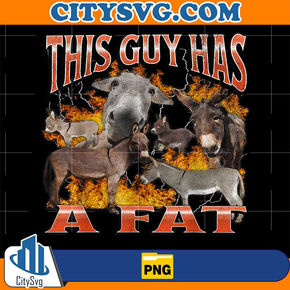 This-Guy-Has-A-Fans-Donkey-Png