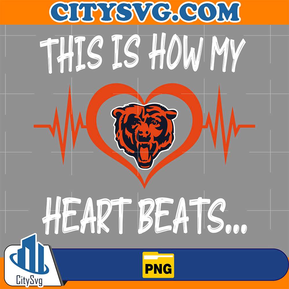 This-Is-How-My-Heart-Beats-Chicago-Bears-Png