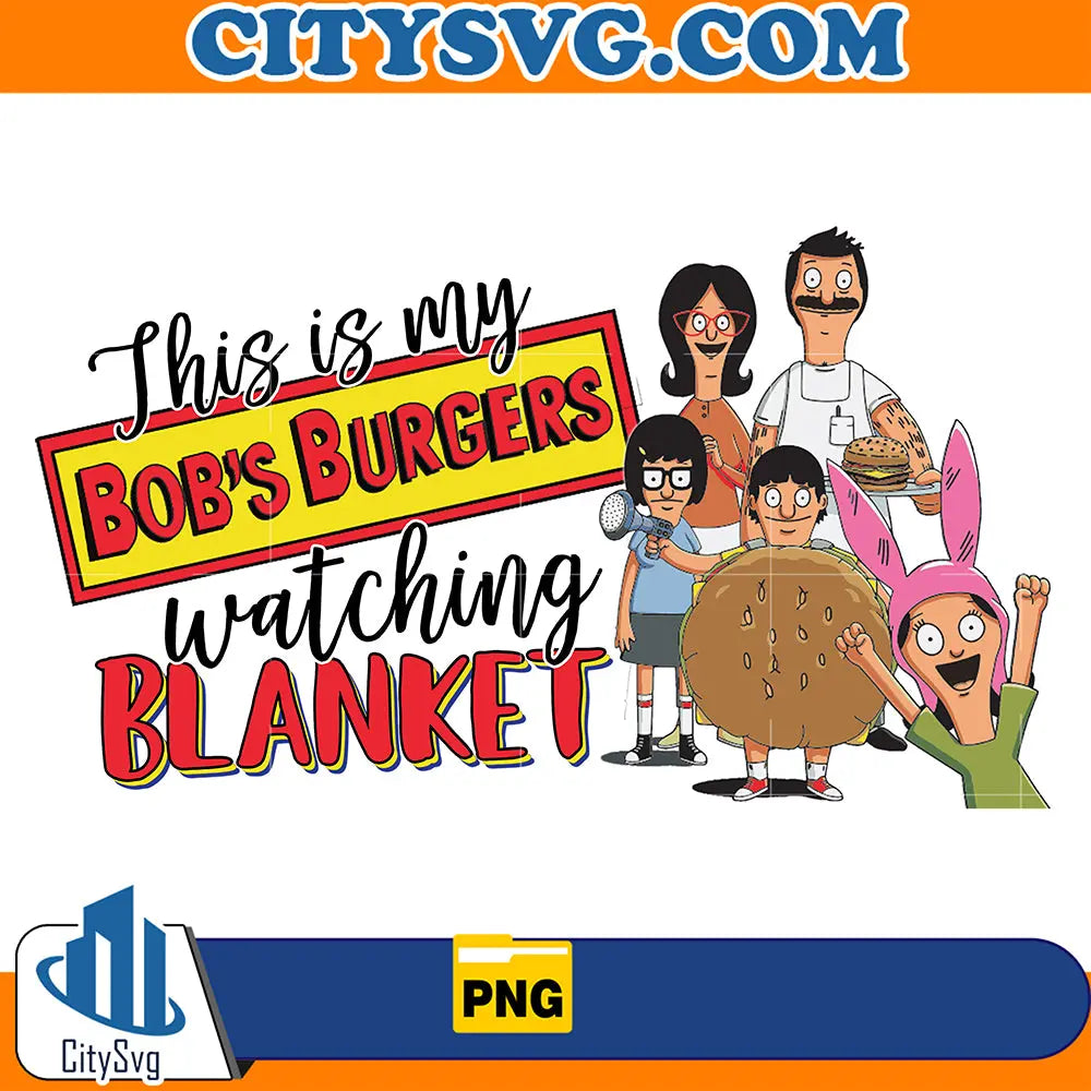 ThisIsMyBob_sBurgersWatchingBlanketPlainPng