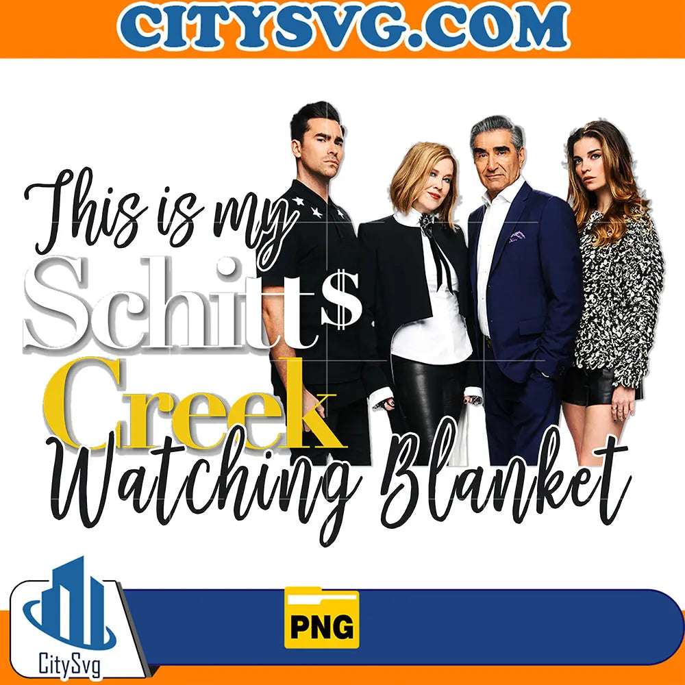ThisIsMySchittsCreekWatchingBlanketPlainPng