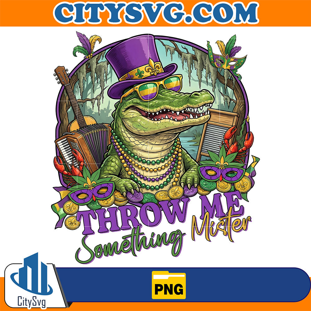 Throw-Me-Something-Mister-Mardi-Gras-Png-Mardi-Gras-Alligator-Beads-Mask-Png