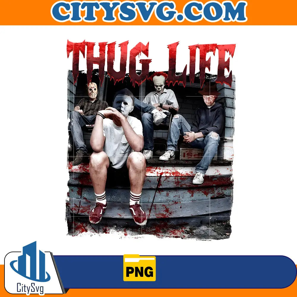 Thug Life Horror Movie Png CitySvg