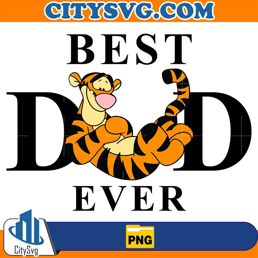 Tigger-Winnie-The-Pooh-Best-Dad-Ever-Png