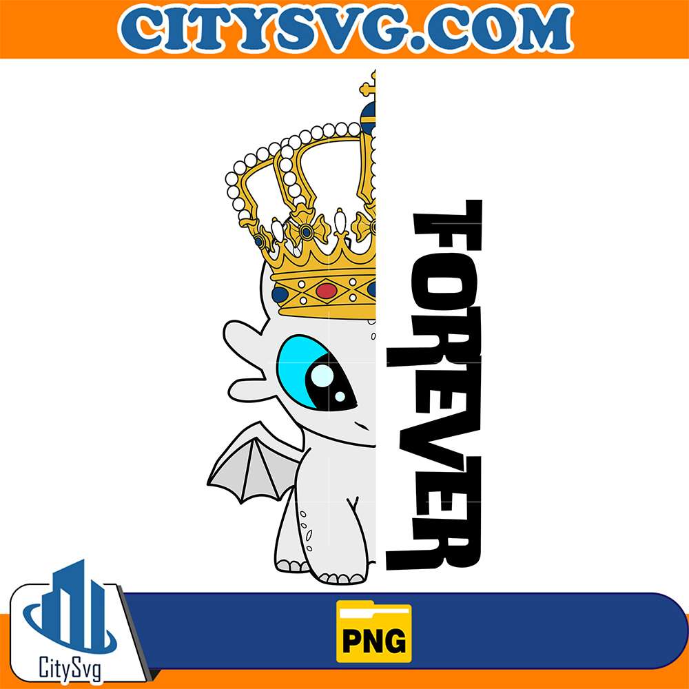 Toothless-Forever-White-Png