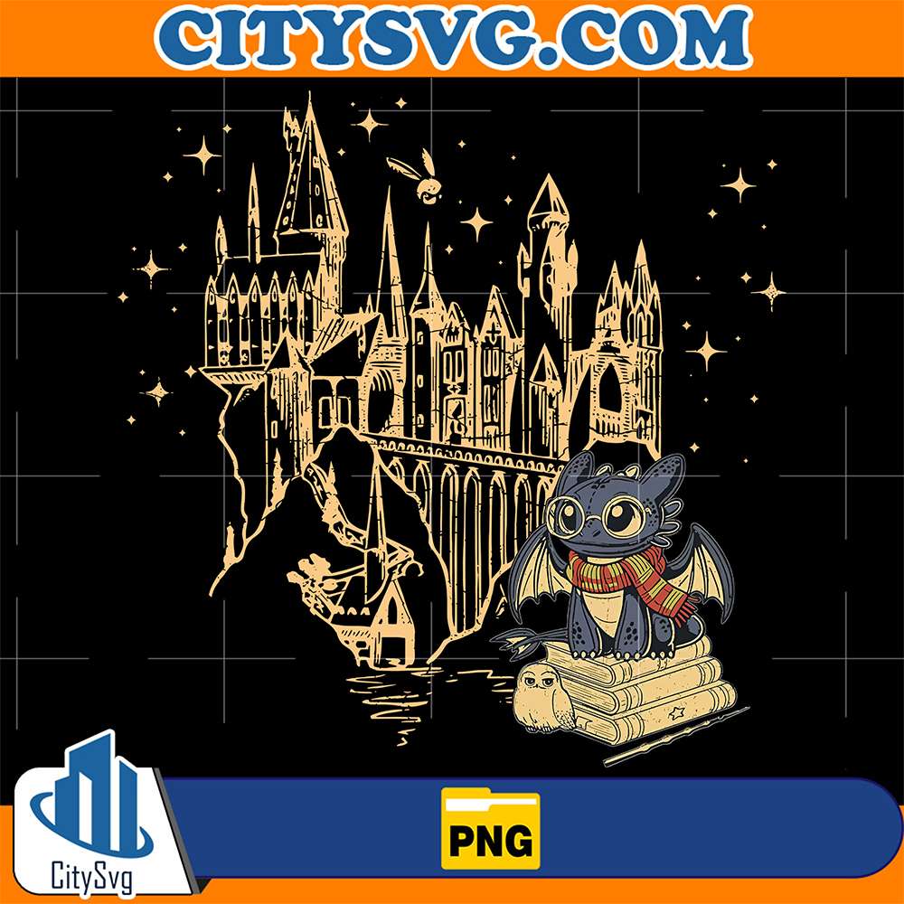 Toothless-Hogwarts-Png