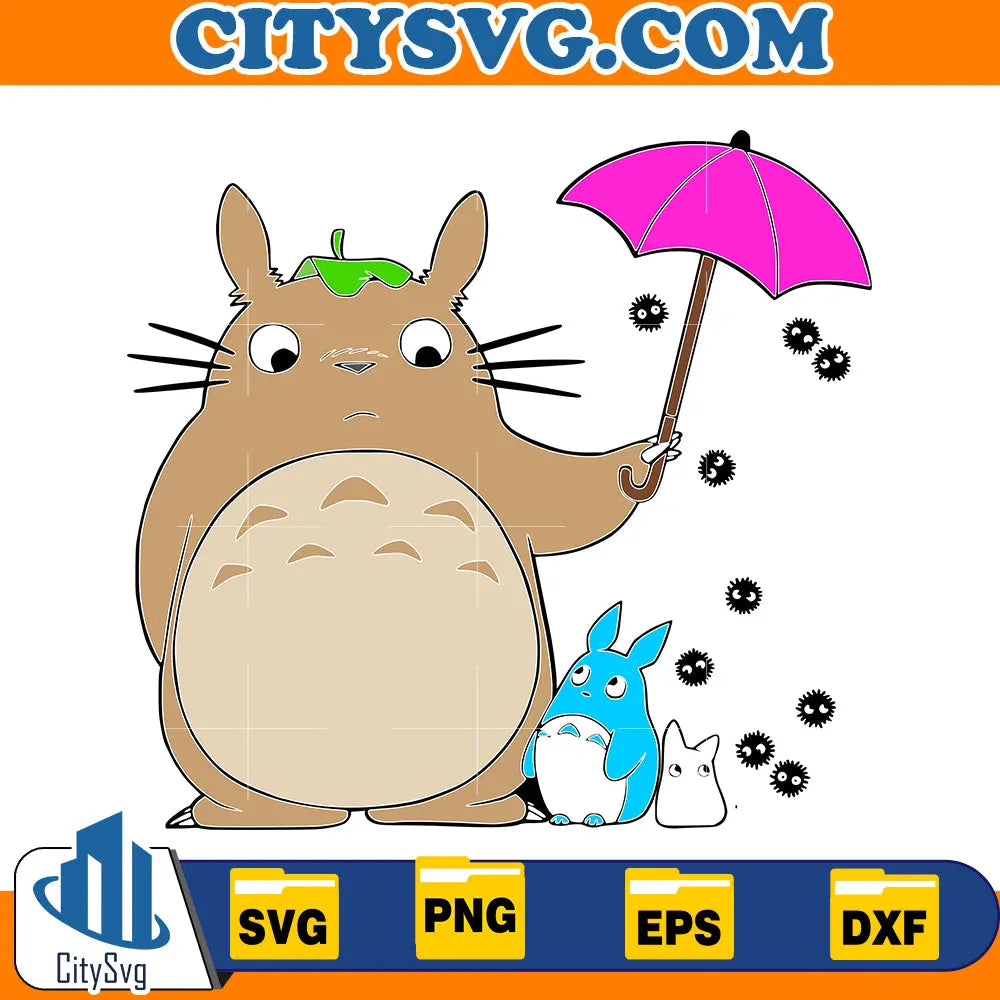 My Neighbor Totoro svg CitySvg