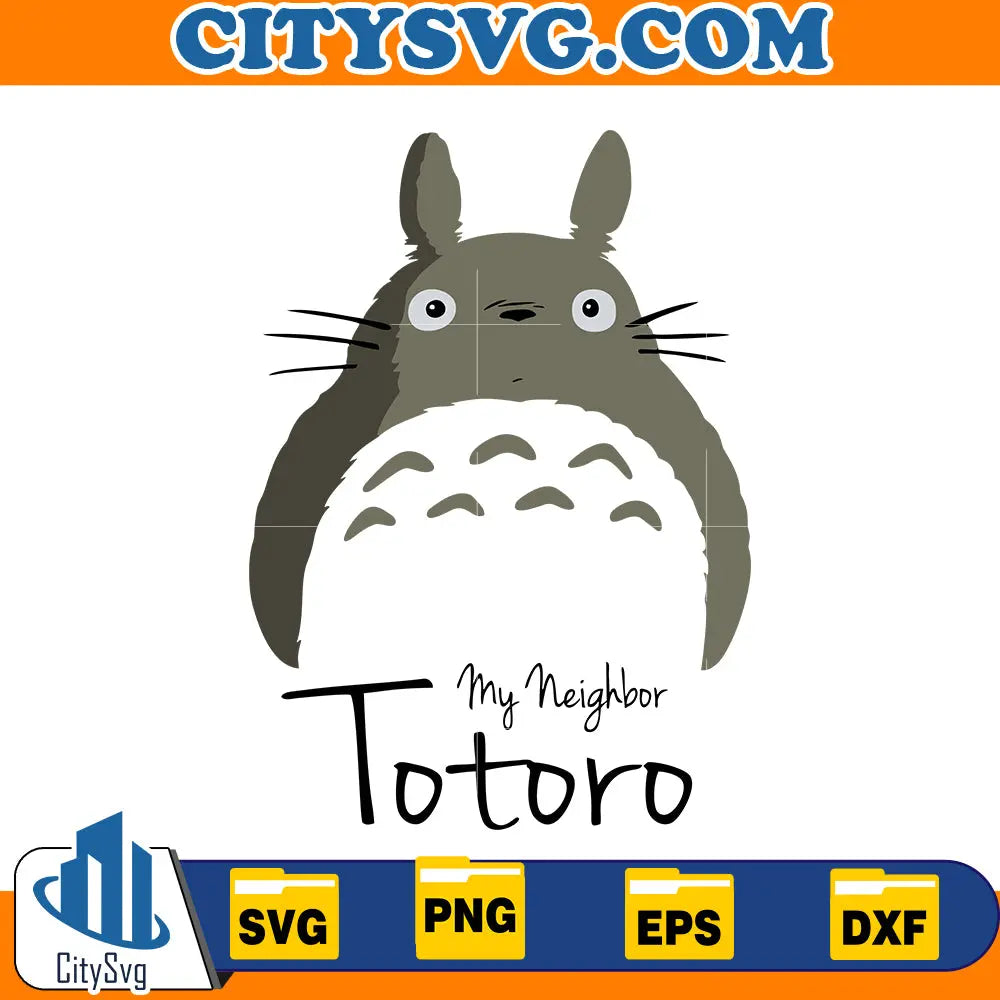 My Neighbor Totoro svg CitySvg
