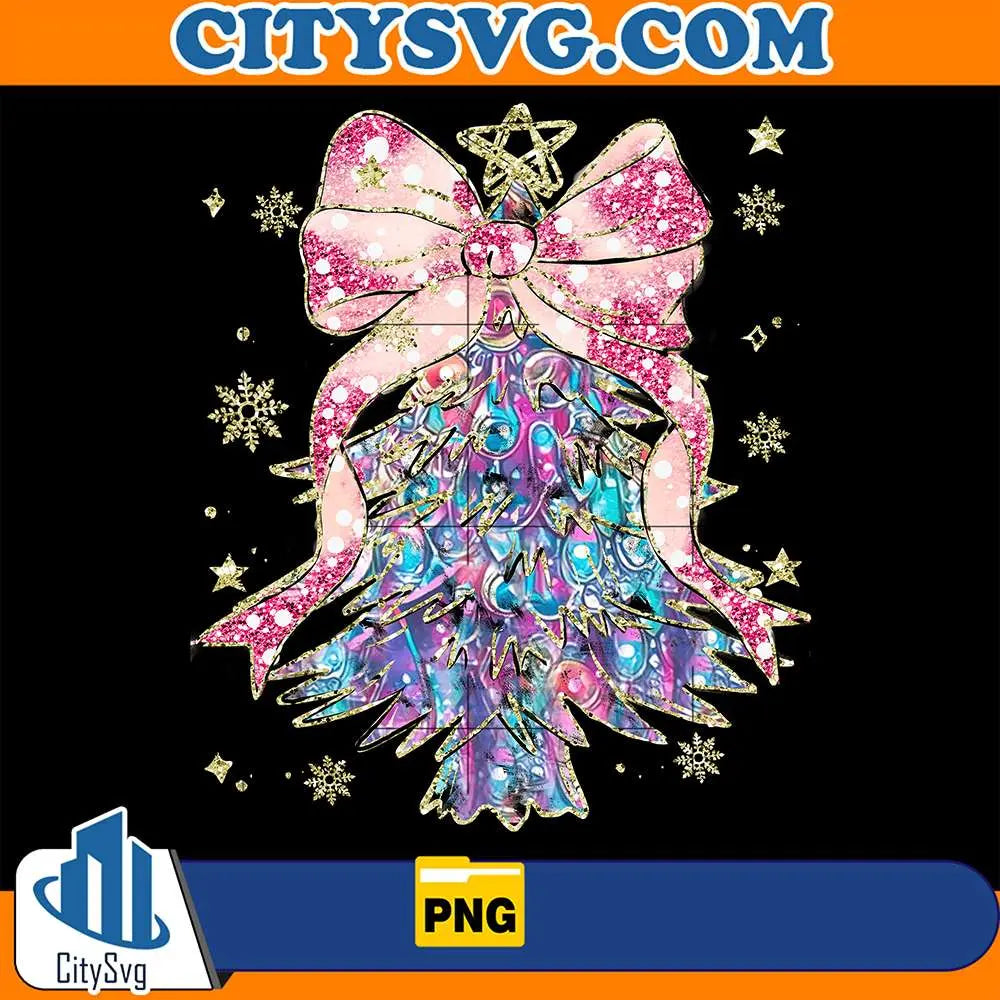 TreeCoquetteColorfulGlitterChristmasPng_3