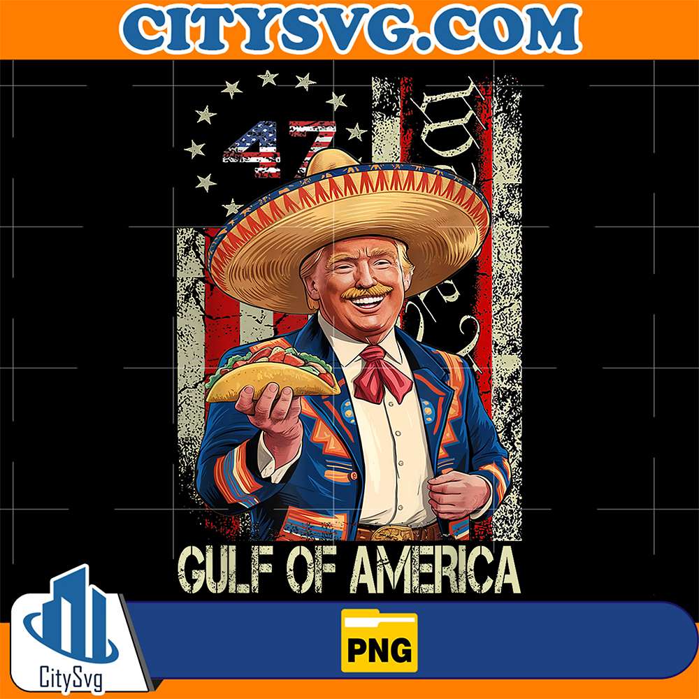 Trump-Gulf-Of-America-USA-Flag-Png
